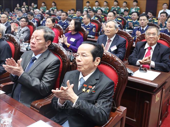 Các đại biểu tham dự buổi gặp mặt. Ảnh: Thống Nhất-TTXVN