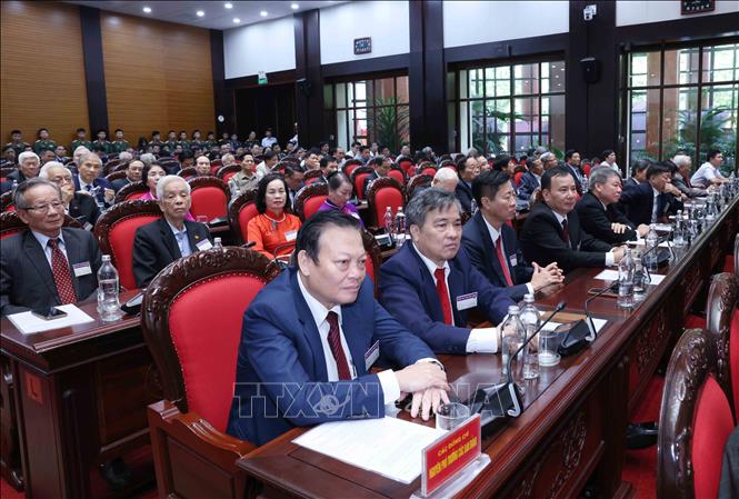 Các đại biểu tham dự buổi gặp mặt. Ảnh: Phương Hoa - TTXVN