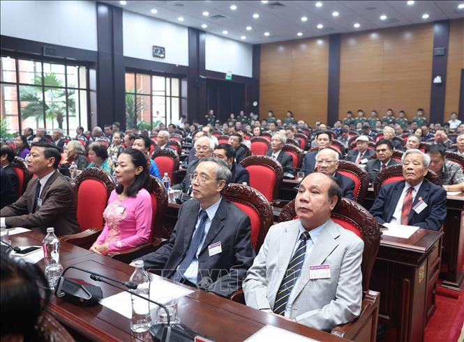 Các đại biểu dự buổi gặp mặt. Ảnh: Thống Nhất-TTXVN