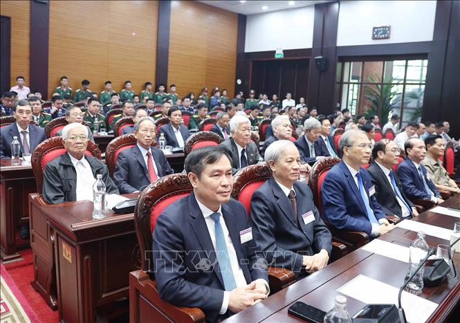 Các đại biểu dự buổi gặp mặt. Ảnh: Thống Nhất-TTXVN