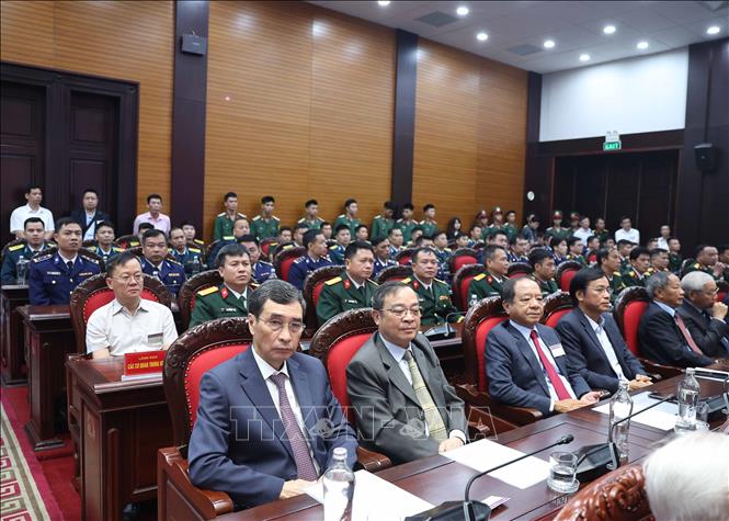 Các đại biểu dự buổi gặp mặt. Ảnh: Thống Nhất-TTXVN