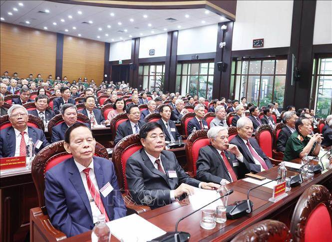 Các đại biểu dự buổi gặp mặt. Ảnh: Thống Nhất-TTXVN