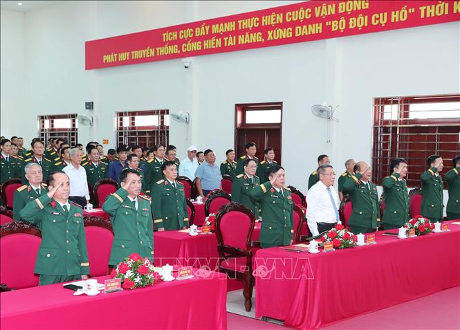 Các đại biểu dự lễ kỷ niệm. Ảnh: Trọng Đức - TTXVN