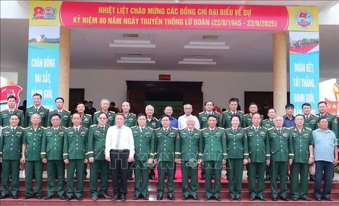 Các đại biểu dự lễ kỷ niệm. Ảnh: Trọng Đức - TTXVN