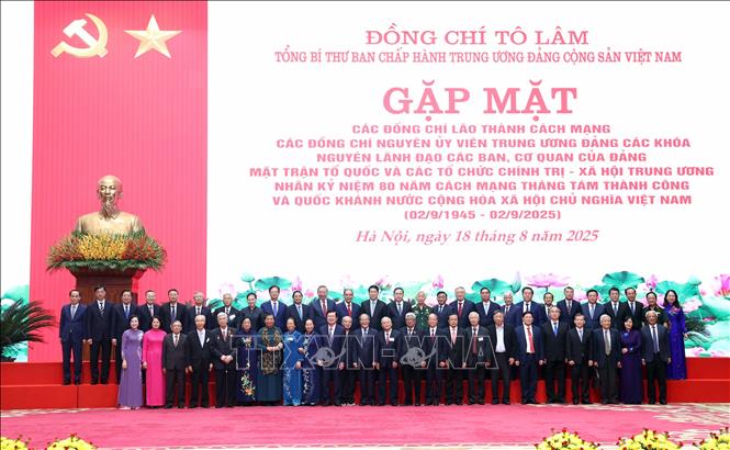 Tổng Bí thư Tô Lâm và các đại biểu. Ảnh: Thống Nhất-TTXVN