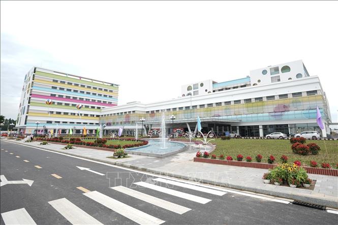 Bệnh viện nhi Trung ương cơ sở 2. Ảnh: TTXVN phát