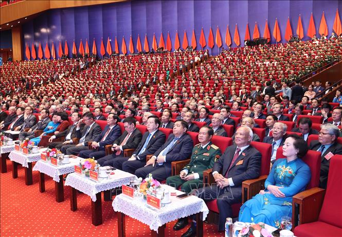 Các đại biểu dự Lễ kỷ niệm 80 năm thành lập Chính phủ. Ảnh: Thống Nhất – TTXVN
