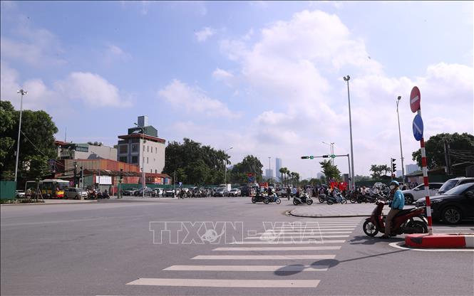 Phường Đại Mỗ có hai tuyến phố mới mang tên đồng chí Lê Giản và đồng chí Bạch Thành Phong. Ảnh: Văn Điệp – TTXVN