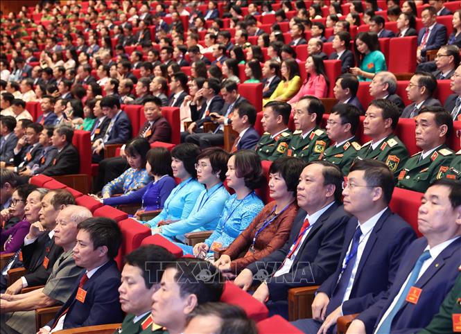 Các đại biểu dự Lễ kỷ niệm 80 năm thành lập Chính phủ. Ảnh: Thống Nhất – TTXVN