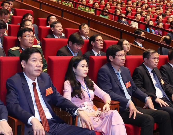 Các đại biểu dự Lễ kỷ niệm 80 năm thành lập Chính phủ. Ảnh: Thống Nhất – TTXVN