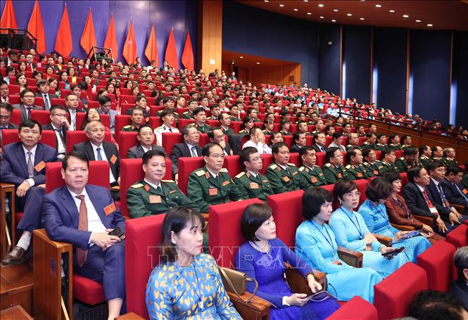 Các đại biểu dự Lễ kỷ niệm 80 năm thành lập Chính phủ. Ảnh: TTXVN