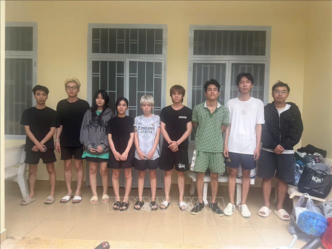 Các đối tượng liên quan trong đường dây buôn bán 