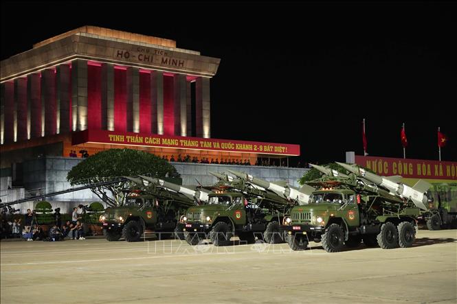 The S125-VT missile system developed by Viettel features superior capabilities compared to the standard version. VNA Photo
