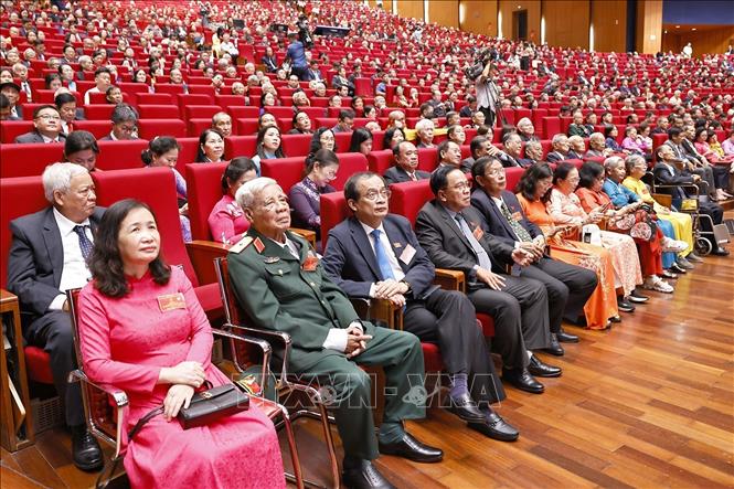 Đại biểu dự gặp mặt. Ảnh: Doãn Tấn - TTXVN