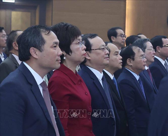 Các đại biểu dự lễ kỷ niệm. Ảnh: Thống Nhất – TTXVN
