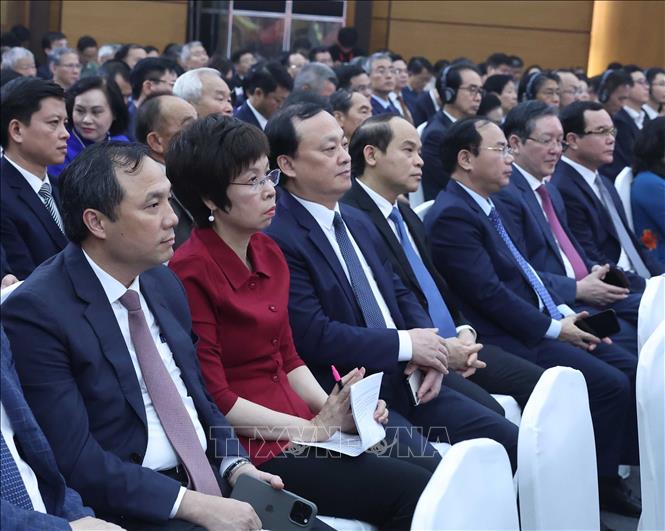Các đại biểu dự lễ kỷ niệm. Ảnh: Thống Nhất – TTXVN