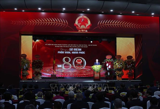 Toàn cảnh Lễ kỷ niệm. Ảnh: Thống Nhất – TTXVN