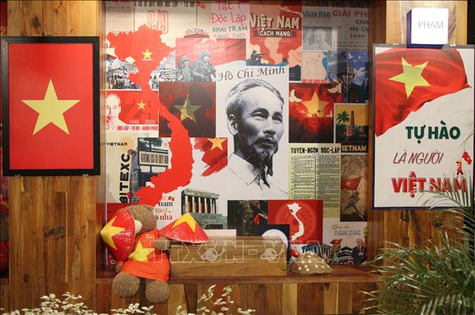 Một góc quán cà phê Nhà Phạm (phường Ninh kiều). Ảnh: Nguyễn Hằng - TTXVN