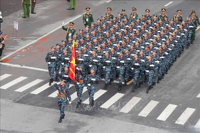 Khối tác chiến không gian mạng. Ảnh: Công Đạt - TTXVN
