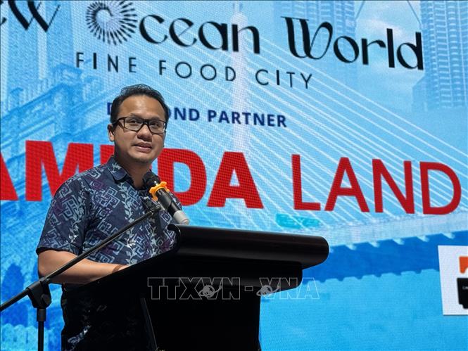 Ông Muhammad Afiq bin Anuar, đại diện Bộ Du lịch, Nghệ thuật và Văn hóa Malaysia phát biểu tại sự kiện.
Ảnh: Viên Luyến – PV TTXVN tại Malaysia
