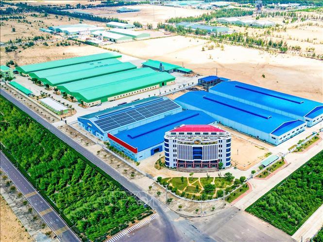 Một góc khu kinh tế Nhơn Hội. Ảnh: Sỹ Thắng/TTXVN