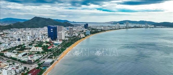 Phường Quy Nhơn đảm nhận vai trò trung tâm kinh tế, dịch vụ tổng hợp của toàn tỉnh
Ảnh: Sỹ Thắng/TTXVN