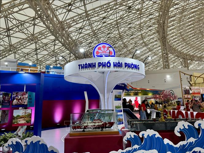 Thành phố Hải Phòng tham gia triển lãm “80 năm Hành trình Độc lập - Tự do - Hạnh phúc” (từ ngày 28/8 đến 5/9/2025) với hai khu triển lãm trong nhà và ngoài trời. Ảnh: Minh Huệ-TTXVN