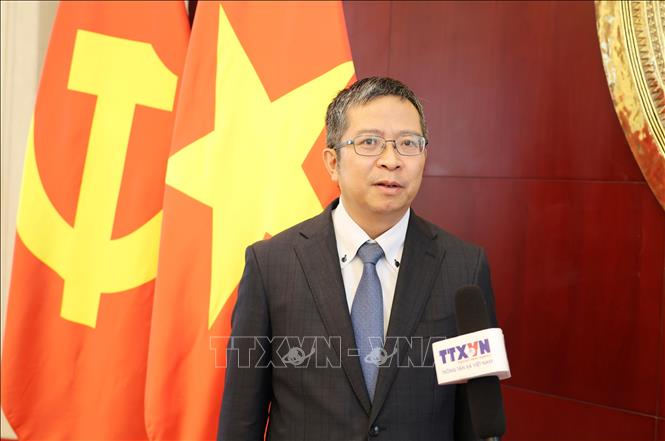Đại sứ Việt Nam tại Trung Quốc Phạm Thanh Bình. Ảnh: Quang Hưng-PV TTXVN tại Trung Quốc