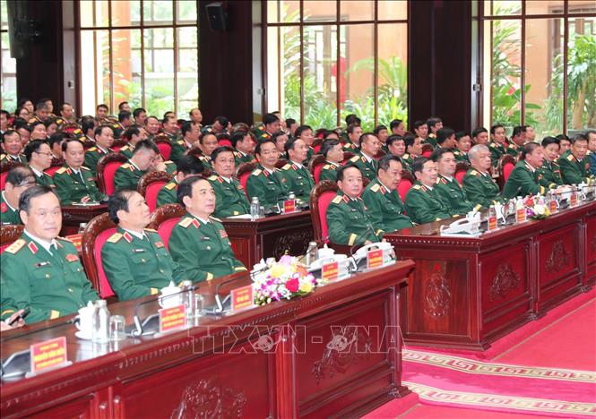 Các đại biểu dự buổi lễ. Ảnh: Trọng Đức - TTXVN