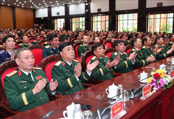 Các đại biểu dự buổi lễ. Ảnh: Trọng Đức - TTXVN