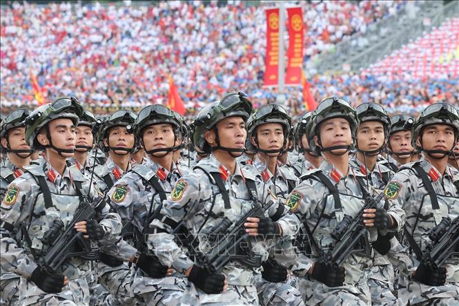 Airborne Special Forces Soldiers Formation. VNA Photo