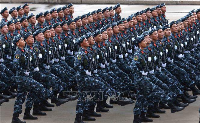 Khối lực lượng Tác chiến không gian mạng. Ảnh: Phương Hoa - TTXVN
