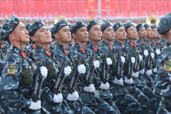 Khối lực lượng Tác chiến không gian mạng. Ảnh: Lâm Khánh - TTXVN