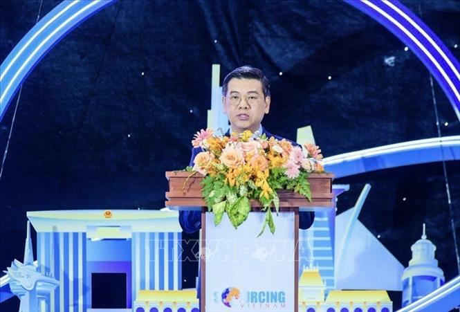 Ông Nguyễn Văn Dũng, Phó Chủ tịch UBND TP. Hồ Chí Minh, phát biểu tại lễ khai mạc. Ảnh: Xuân Anh – TTXVN