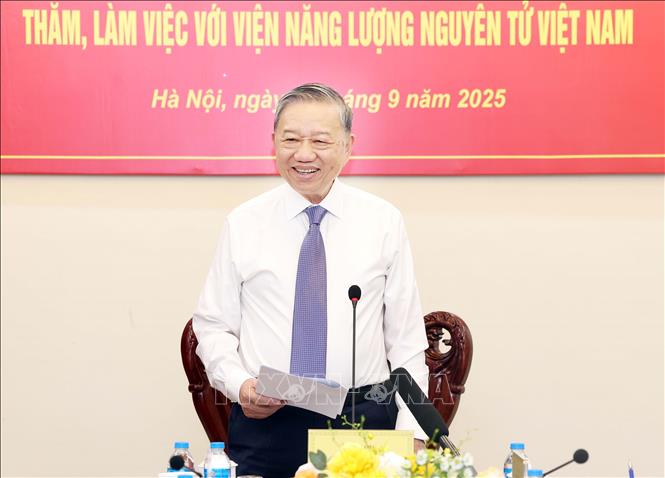 Tổng Bí thư Tô Lâm phát biểu. Ảnh: Thống Nhất – TTXVN