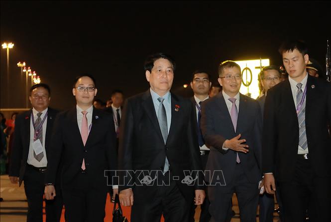 Chủ tịch nước Lương Cường rời Bắc Kinh về nước, kết thúc chuyến tham dự Lễ kỷ niệm 80 năm chiến thắng phát xít của nhân dân thế giới và làm việc tại Trung Quốc. Ảnh: Lâm Khánh – TTXVN