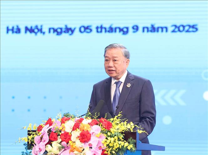 Tổng Bí thư Tô Lâm phát biểu. Ảnh: Thống Nhất – TTXVN