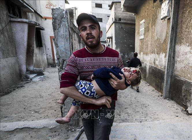 Ngày 3/9/2025, Ủy ban Liên hợp quốc (LHQ) về Quyền của Người Khuyết tật cho biết có ít nhất 21.000 trẻ em ở Gaza đã bị khuyết tật kể từ khi nổ ra cuộc xung đột giữa Israel và lực lượng Hamas ngày 7/10/2023. Tổng cộng, ủy ban này cho biết đã được thông báo về ít nhất 157.114 người bị thương liên quan đến xung đột Hamas-Israel, với hơn 25% trong số này có nguy cơ bị suy giảm chức năng suốt đời. Ảnh: THX/TTXVN