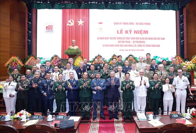 Tổng Bí thư Tô Lâm và các đại biểu. Ảnh: Thống Nhất – TTXVN