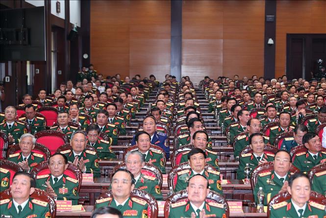 Các đại biểu dự lễ kỷ niệm. Ảnh: Trọng Đức - TTXVN