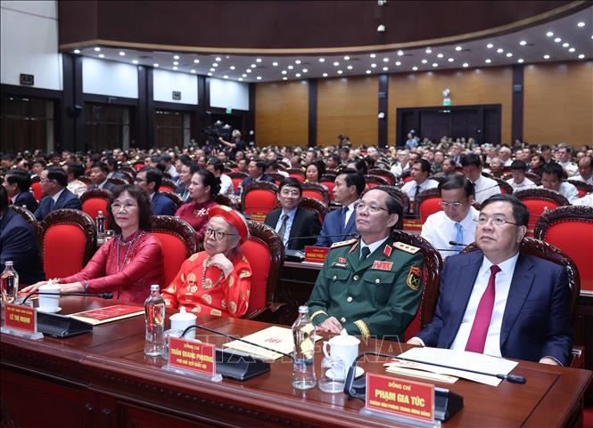 Các đại biểu tham dự Lễ kỷ niệm. Ảnh: Thống Nhất – TTXVN