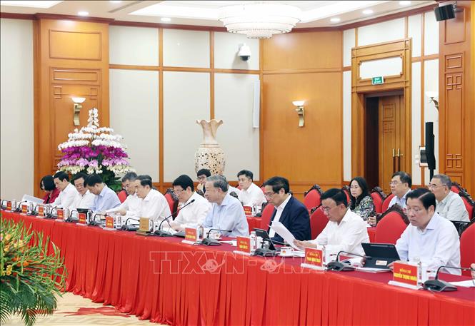 Tổng Bí thư Tô Lâm phát biểu. Ảnh: Thống Nhất – TTXVN