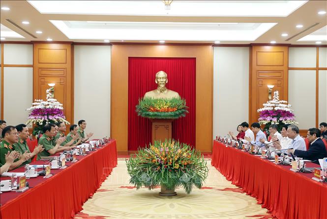 Tổng Bí thư Tô Lâm phát biểu. Ảnh: Thống Nhất – TTXVN