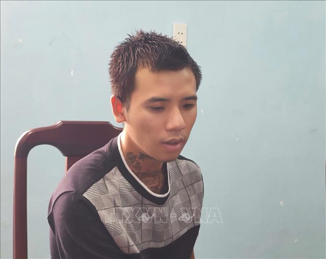 Đối tượng Nguyễn Hoàng Huy. Ảnh: TTXVN phát
