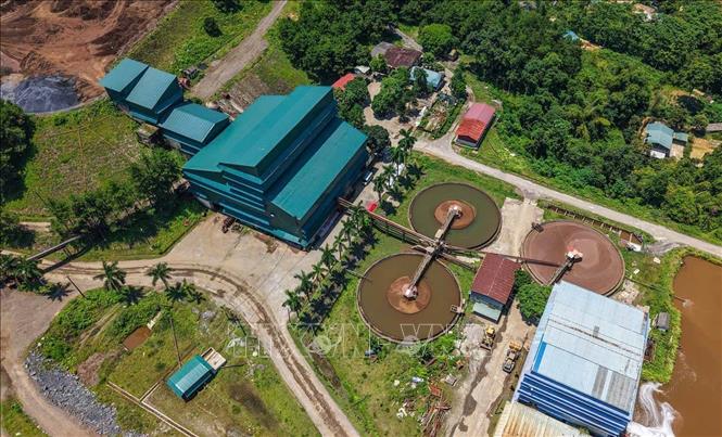 Chi nhánh tuyển Cam Đường, Công ty Apatit Việt Nam. Ảnh: Hoàng Hiếu - TTXVN 