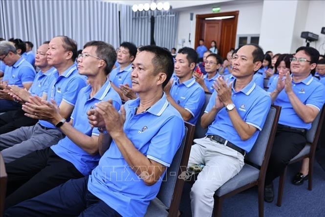 Các đại biểu tham dự Đại hội Thi đua yêu nước Thông tấn xã Việt Nam lần thứ 6, giai đoạn 2025 – 2030. Ảnh: Minh Đức – TTXVN