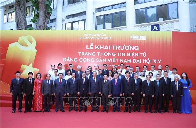 Tổng Bí thư Tô Lâm và các đại biểu. Ảnh: Thống Nhất - TTXVN
