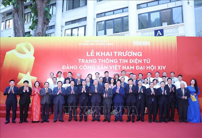 Tổng Bí thư Tô Lâm và các đại biểu. Ảnh: Thống Nhất - TTXVN