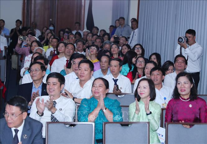 Các đại biểu dự Lễ kỷ niệm. Ảnh: Trọng Đức - TTXVN