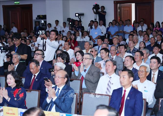 Các đại biểu dự Lễ kỷ niệm. Ảnh: Trọng Đức - TTXVN